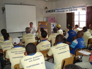 O coordenador Aurélio Carneiro destaca o trabalho em parceria