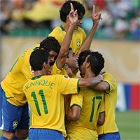 Seleção brasileira tenta apagar a má impressão deixada em 2007 Seleção brasileira tenta apagar a má impressão deixada em 2007