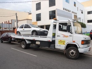 reboque Veículos foram rebocados em quase todo o estado do Rio