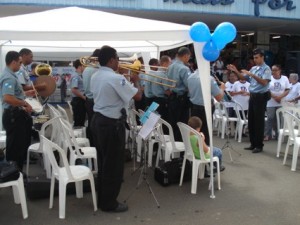 BandaPM A Banda Musical do 29º BPM prestigiou evento do Posto da Cehab