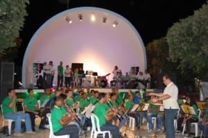 somita A Concha Acústica foi o palco escolhido para a comemoração do Jubileu de Ouro da Sociedade Musical Itaperunense