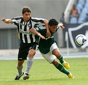 Botafogo Botafogo atropela Palmeiras e permanece na elite do brasileiro