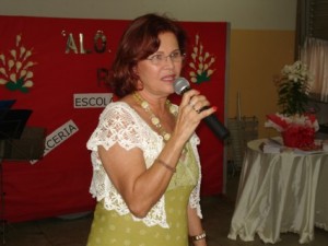 alo02 Maria Luiza elogiou a iniciativa da qual é parceira