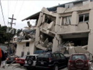 Haiti Porto Príncipe está praticamente destruida
