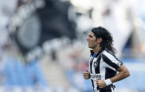 Abreu fez 3 e ajuda o Botafogo garantir vaga na semifinal