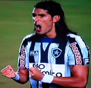Loco El "Loco" marcou o segundo gol do Botafogo