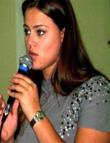 Bruna2 Bruna testemunhando a sua Fé