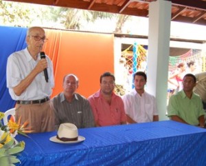 Educação O prefeito Claudão inaugurou as novas instalações de Ensino Infantil da Escola Municipal José de Paula Nogueira