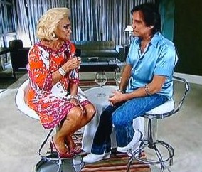 Roberto Carlos participou do Programa da Hebe em uma matéria gravada no domingo