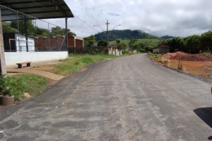 Obras01 No distrito de Comendador Venâncio os moradores já podem comemorar mais uma conquista