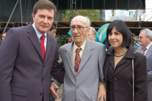 Itaperuna01 Senador Marcelo Crivela, Prefeito Claudão e a Secretária de Governo Claudete