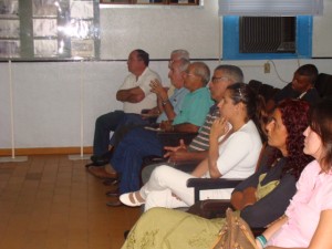 Saúde02 O secretário municipal de Fazenda Ivan Lacerda esteve entre o público acompanhando a prestação de contas