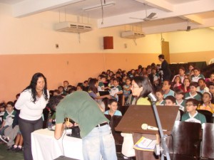 Dengue Estudantes do 1º ao 3º ano participaram da capacitação contra o mosquito