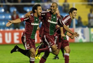 Fred mais uma vez fazendo a alegria tricolor