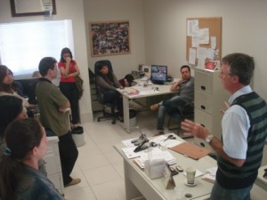 MP01 Os funcionários do MP participaram da palestra