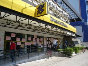 Agência do Banco do Brasil no centro de Itaperuna