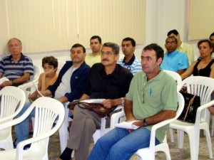 Abenf01 Pr. Joracy Elvira Alves, juntamente com parte da liderança de sua igreja, também compareceu para prestigiar o evento da ABENF