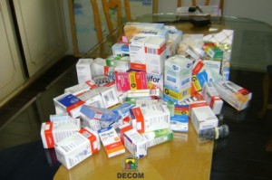 Entre vários medicamentos relacionados por nome, quantidade e valor estavam 24 caixas do Bambec 1mg, que a Secretaria pagou R$ 600