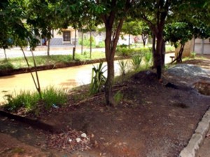 Cehab Em época de cheias Cehab sofre com assoreamento do Valão que corta o Bairro