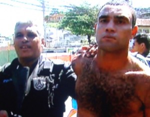 Traficante Zeu, é preso pela polícia no Complexo do Alemão no Rio