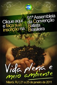 Batistas discutirão em assembleia o Meio Ambiente