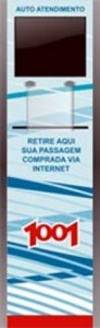 Autoatendimento para quem comprar passagens do Rio para Itaperuna