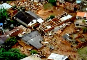 Mais de 100 pessoas morreram na Região Serrana do Rio de Janeiro