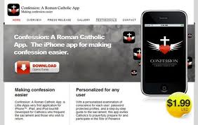 Confession: um aplicativo para iPad e IPhone onde fiéis fazem suas confissões de pecados