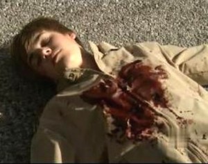 Justin Cantor Justin Bieber morre ao trocar tiros em seriado de TV