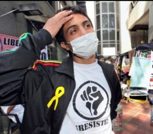 O líder do grupo, Lorent Saleh, está há duas semanas em greve de fome na Venezuela e protestos aumentam contra Chaves