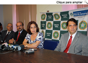 Marta Rocha Os delegados Luis Zetterman, Sérgio Caldas e Fernando Veloso foram um dos nomes anunciados pela chefe de polícia Martha Rocha