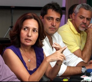 Martha Rocha2 Martha Rocha apresenta equipe em sua primeira reunião de trabalho - Fotógrafo: Vanor Correia