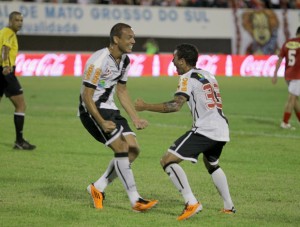 Vasco Marcel marcou duas vezes na goleada do Vasco - FOTO: MARCO MIATELO/AE/AE