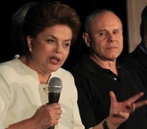 Dilma e Guido Mantega Dilma e Guido Mantega reunião de emergência: Inflação foi o prato do dia