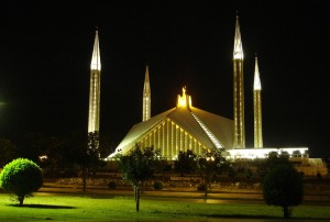 Islamabad Mesquita na cidade de Islamabad no Paquistão