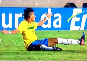 Brasil Holanda 01 Neymar não conseguiu fazer na seleção as belas partidas que tem feito com a camisa do Santos