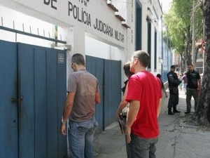 DP Judiciária PM 1ª Delegacia de Polícia Judiciária Militar, no Méier sofreu atentado na madrugada desta quarta-feira (15/06)