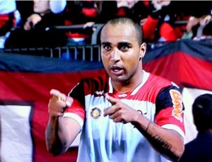 Flamengo Deivid salvou o Flamengo com o gol de empate