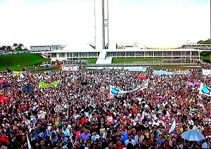 Marcha Marcha pela Família abala o Congresso Nacional em Brasília