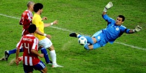 No tempo normal o Brasil desperdiçou várias oportunidades de gol e nas cobranças de pênaltis também foi incompetente No tempo normal o Brasil desperdiçou várias oportunidades de gol e nas cobranças de pênaltis também foi incompetente
