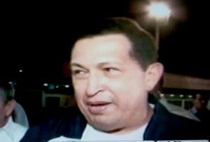 Presidente Hugo Chávez retorna à Venezuela após tratamento em Cuba Presidente Hugo Chávez retorna à Venezuela após tratamento em Cuba