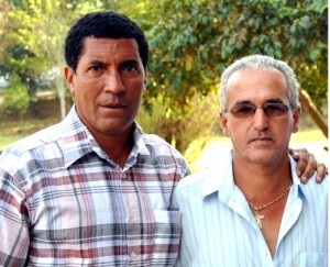 Prefeito Paulada e o agora secretário Municipal de Transporte Lalá Prefeito Paulada e o agora secretário Municipal de Transporte Lalá