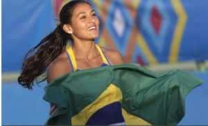 Ana Cláudia Lemos levou a medalha de ouro nos 200 metros rasos Ana Cláudia Lemos levou a medalha de ouro nos 200 metros rasos