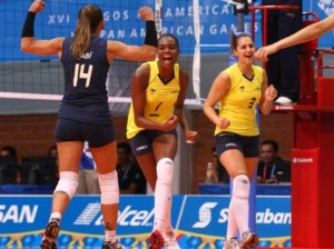 Brasil vence Cuba e garante a medalha de ouro no Volei Feminino no Pan Brasil vence Cuba e garante a medalha de ouro no Volei Feminino no Pan