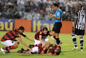 Na batalha no PV deu Flamengo, 1x0 no Ceará Na batalha no PV deu Flamengo, 1x0 no Ceará