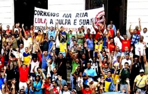 Grevistas dos Correios vão acompanhar em Brasília audiência de conciliação no TST Grevistas dos Correios vão acompanhar em Brasília audiência de conciliação no TST