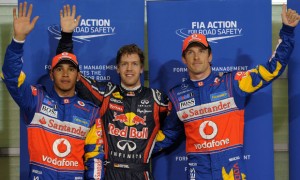 Vettel supera Hamilton no fim e iguala recorde de poles de Mansell Vettel supera Hamilton no fim e iguala recorde de poles de Mansell