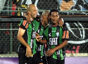 Prejudicado pela arbitragem Botafogo perde para o América-MG Prejudicado pela arbitragem Botafogo perde para o América-MG