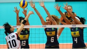 Brasil vence Coreia do Sul no tie-break na Copa do Mundo de Vôlei Feminino Brasil vence Coreia do Sul no tie-break na Copa do Mundo de Vôlei Feminino