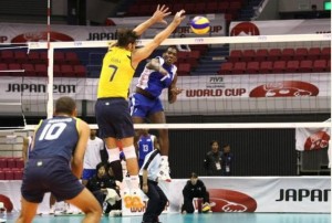 Brasil é superado por Cuba no tie-break na Copa Mundial de Vôlei Masculino Brasil é superado por Cuba no tie-break na Copa Mundial de Vôlei Masculino